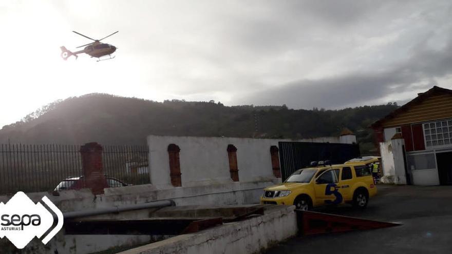 Herido grave un trabajador de El Gaitero en un accidente laboral