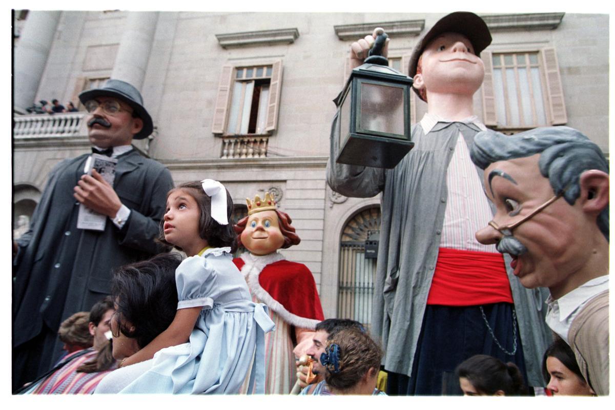 Mercè 1998. Ambiente en Sant Jaume