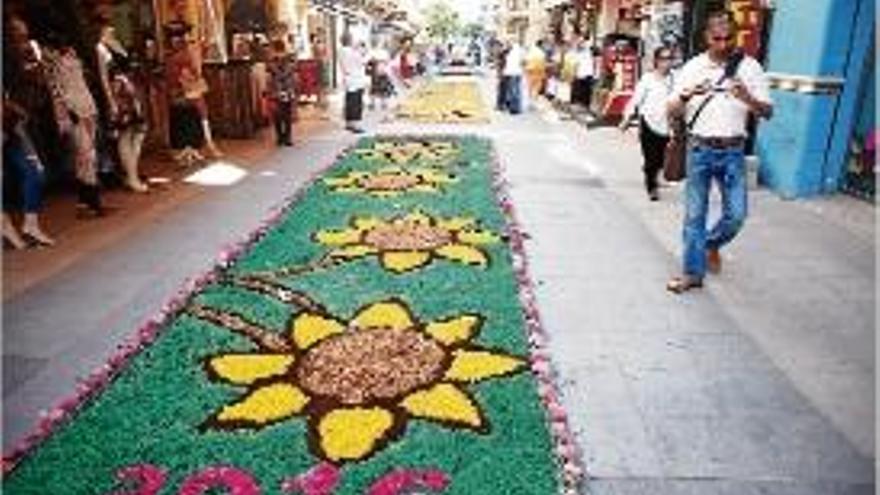 Catifes de flors al Corpus de Roses