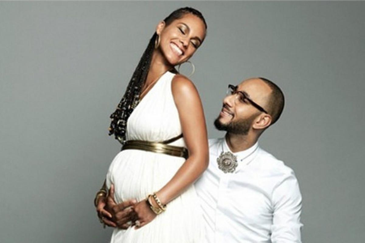 Alicia Keys i el seu marit, Swizz Beatz.