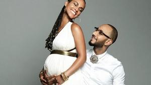 Alicia Keys i el seu marit, Swizz Beatz.