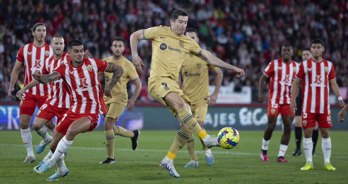 Almería - Barcelona en imágenes