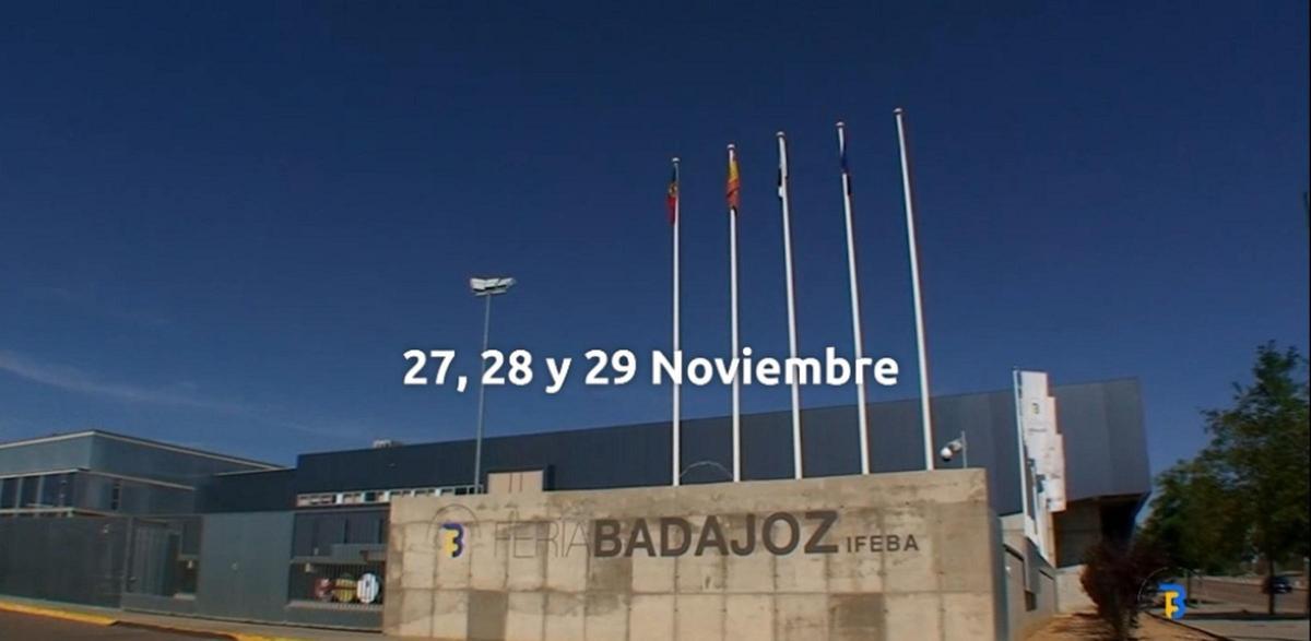Fachada de la Insitución Ferial de Badajoz.