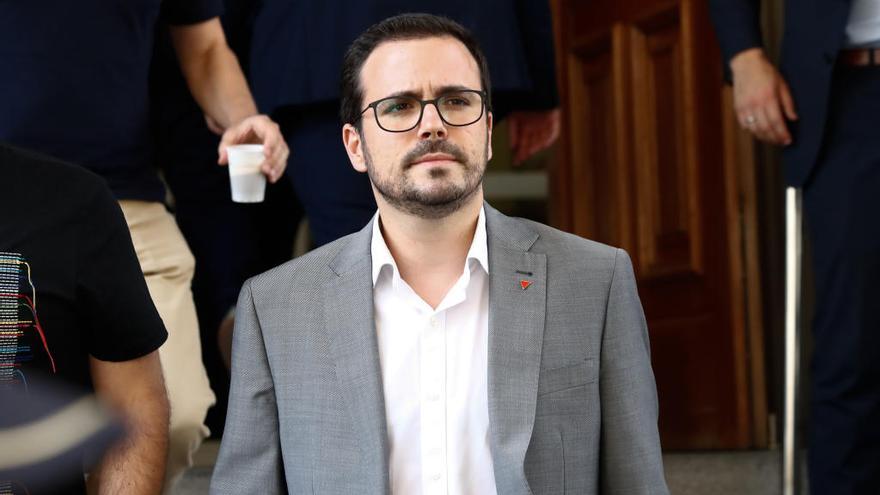 Alberto Garzón, líder de IU.