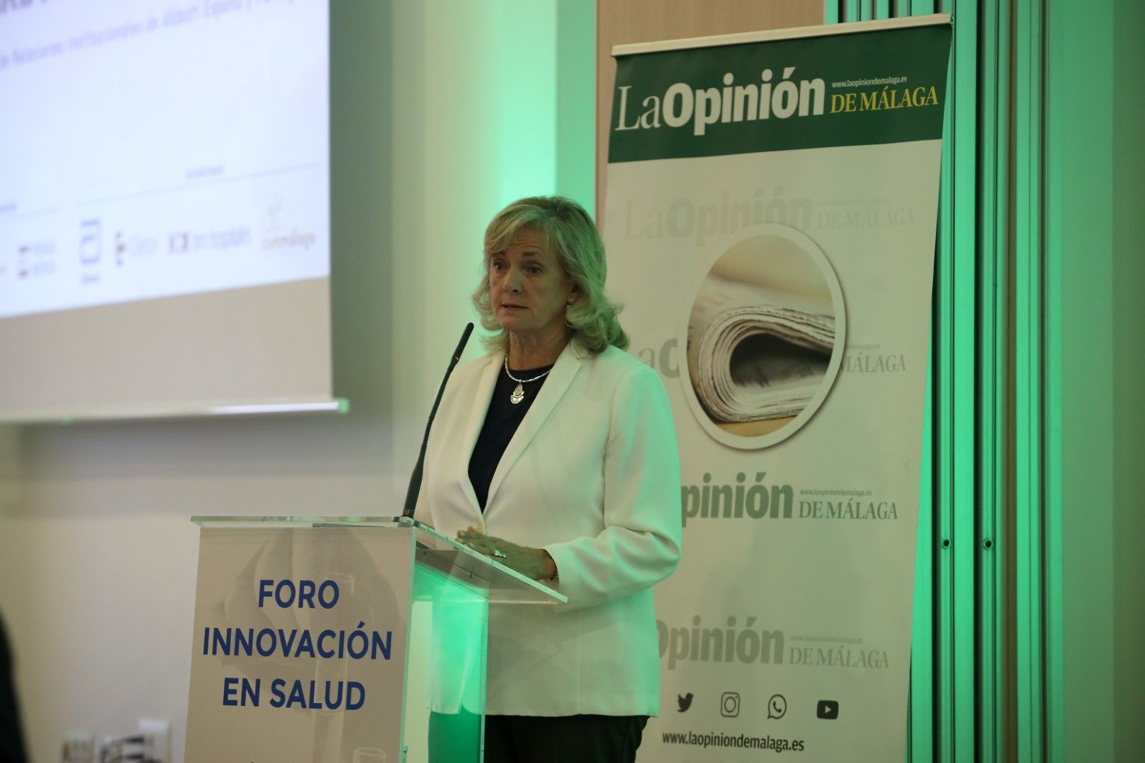 Foro de Innovación en Salud con la consejera de Sanidad, Catalina García