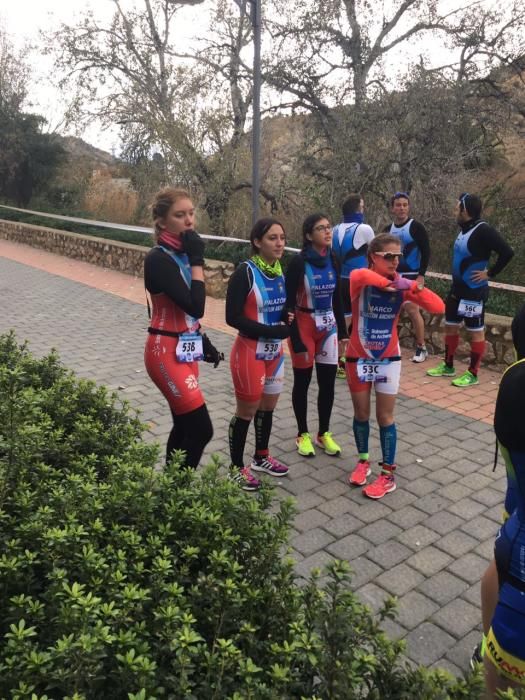 El duatlón por equipos abre la temporada de triatlón en la Región