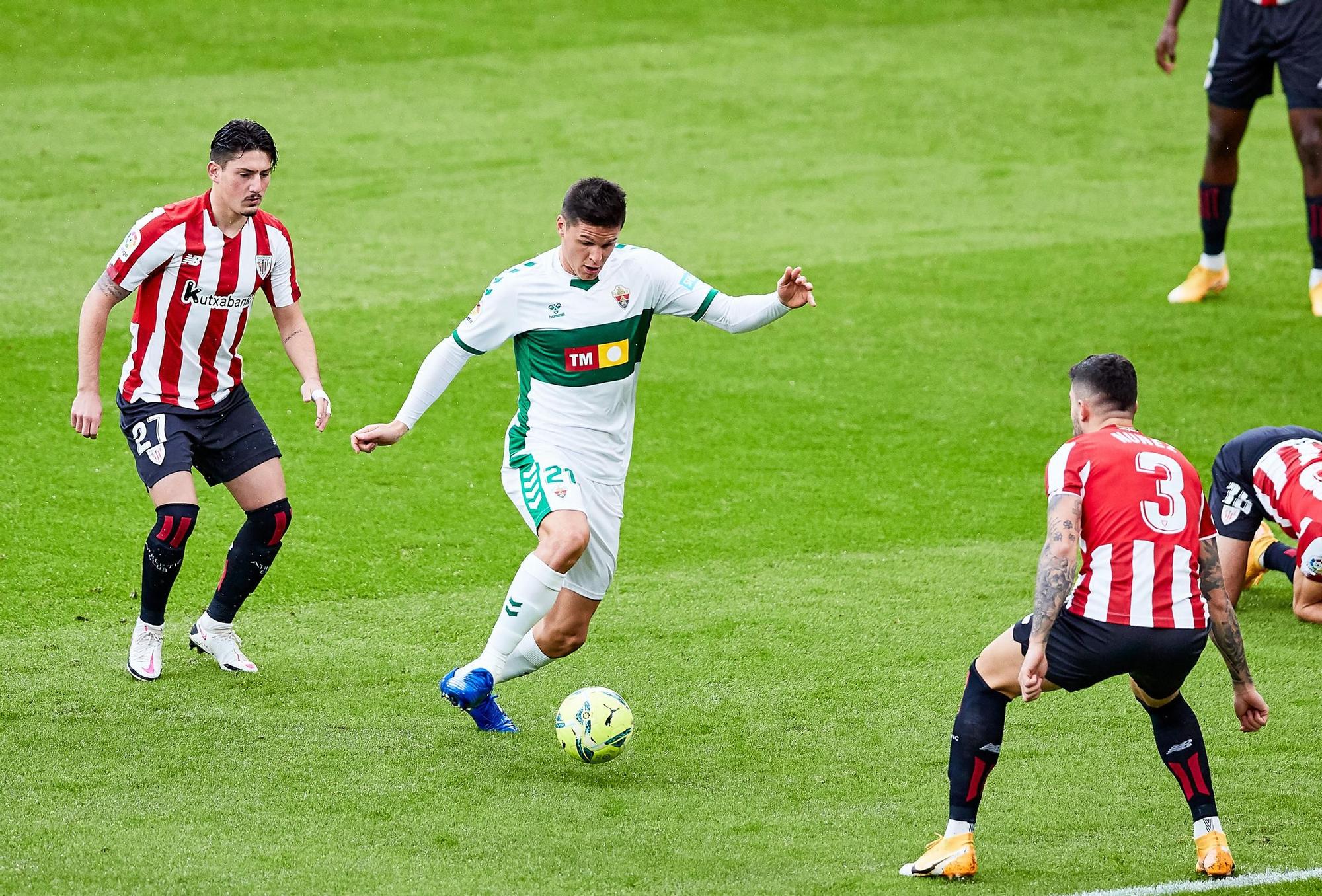 Las imágenes del Athletic Club - Elche CF