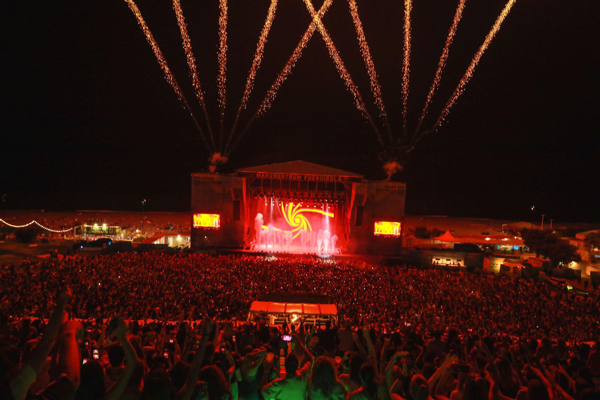 Las imágenes del concierto de Rauw Alejandro en Fuengirola