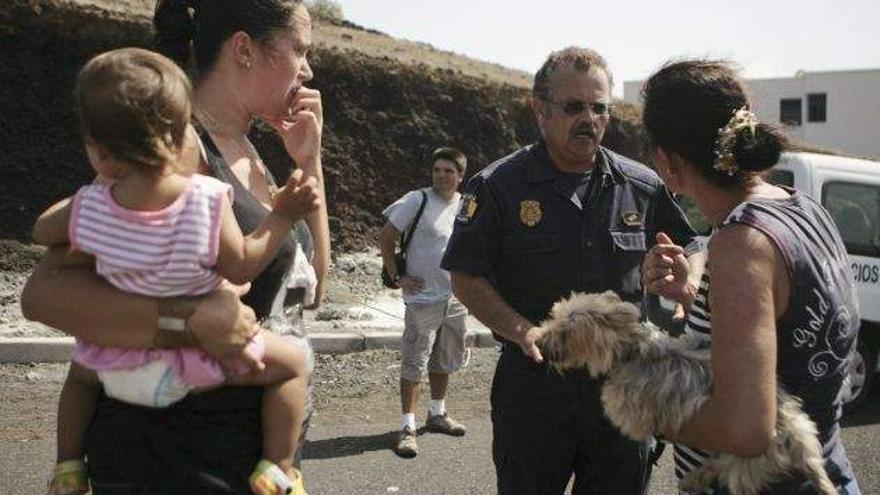 La población de La Restinga trasladada ante otra posible erupción