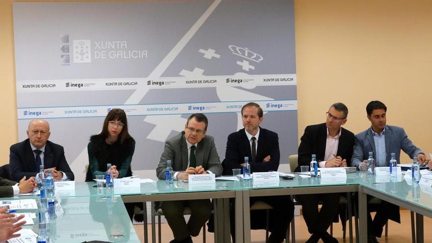 Bernardo Tahoces presidió la reunión del comité, hoy, en el Inega.