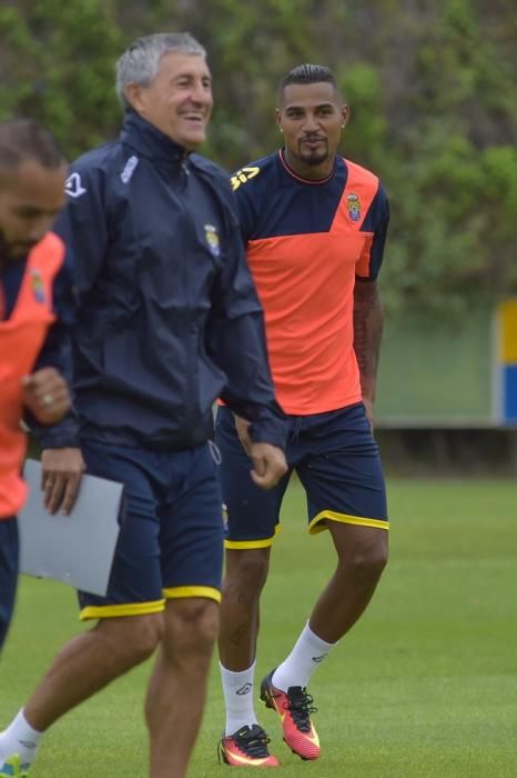 Entrenamiento de la UD Las Palmas, con el nuevo ...