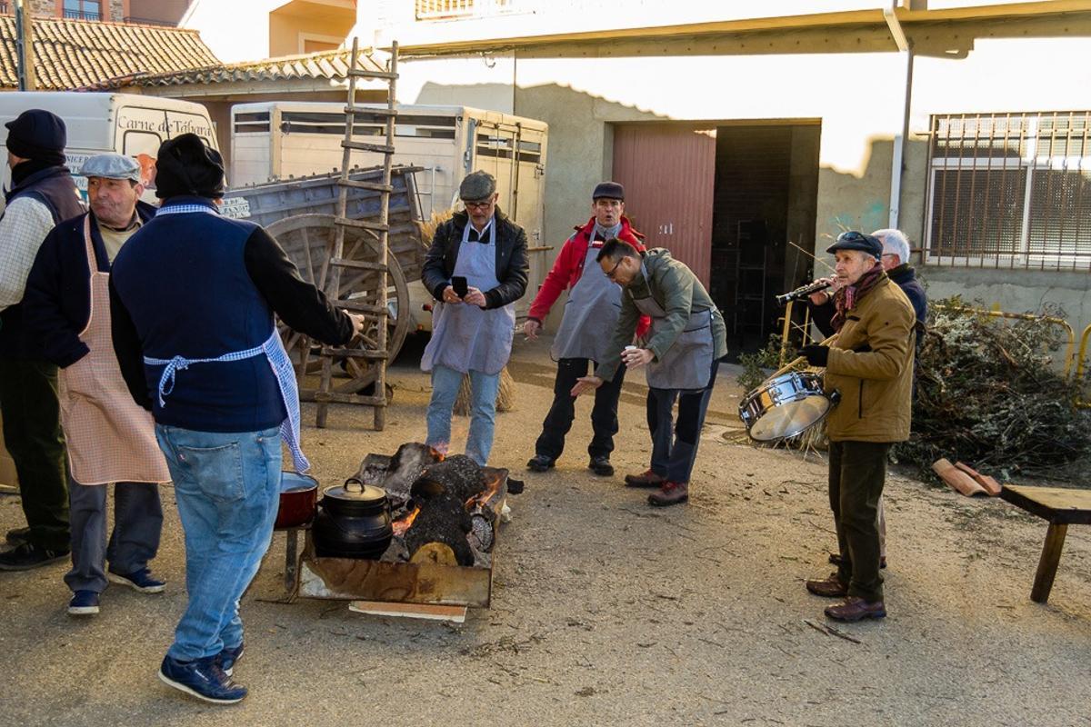 Matanza tradicional en Tábara