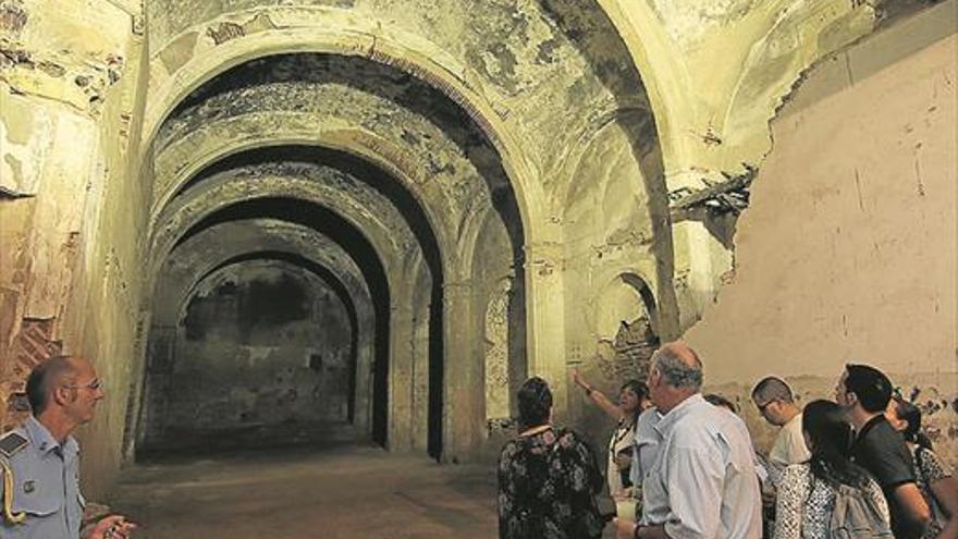 La recuperación de la iglesia de Santa Catalina de Badajoz llega a los 4 años de su compra