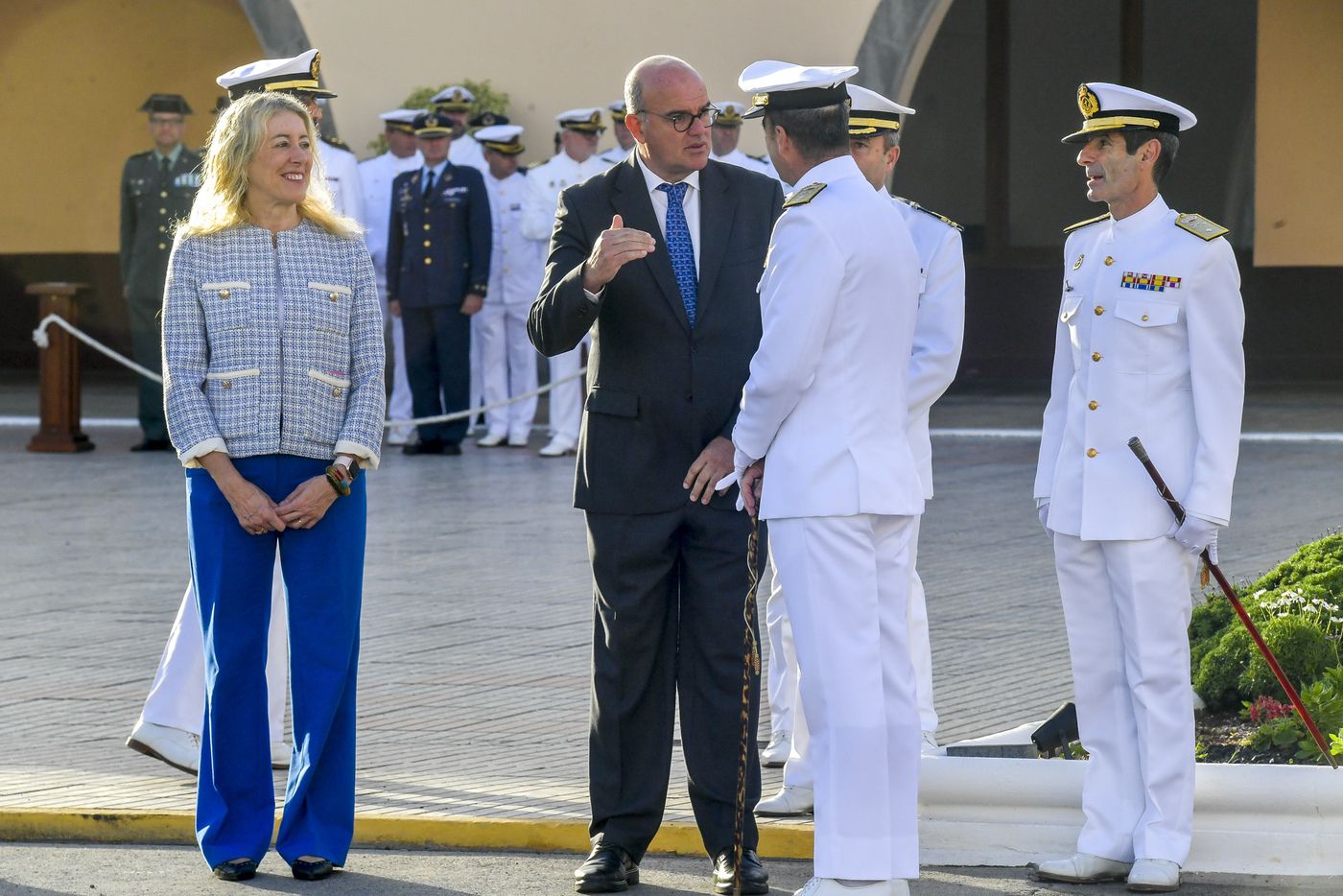 Toma de posesión de Santiago de Colsa, nuevo comandante almirante del Mando Naval de Canarias