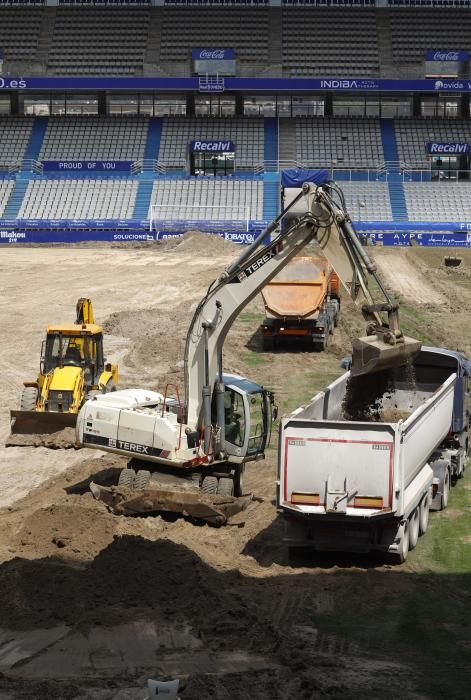 Obras en el Tartiere