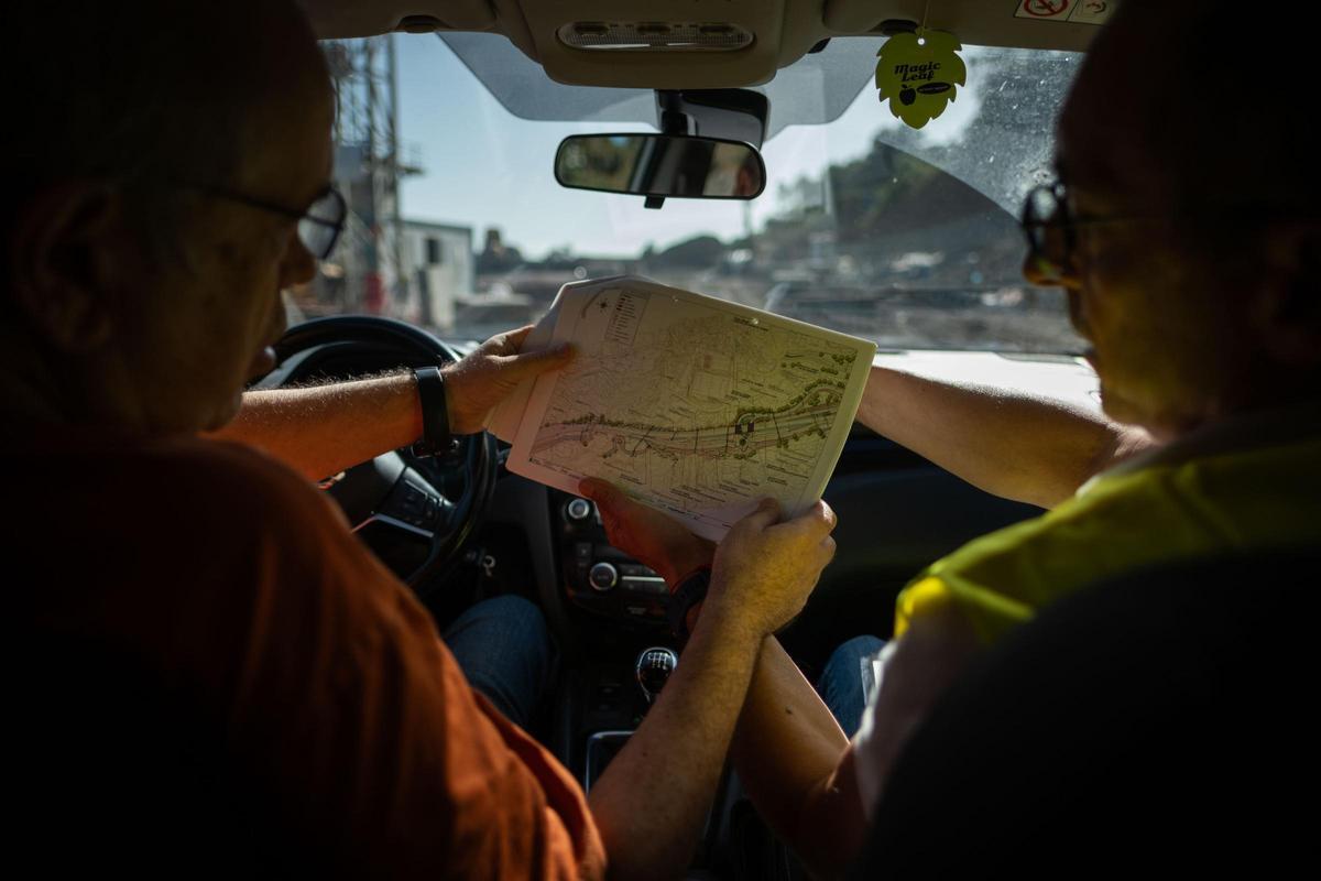 Visita al túnel de Erjos Visita al túnel de Erjos