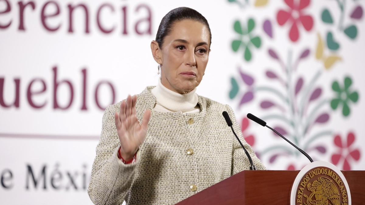 Claudia Sheinbaum, presidenta de México.