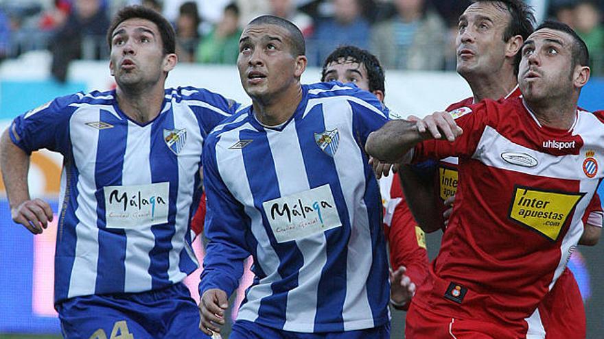 Expectación. El Málaga-Espanyol, que acabó 4-0 para el equipo costasoleño, ha llenado de euforia la ciudad.