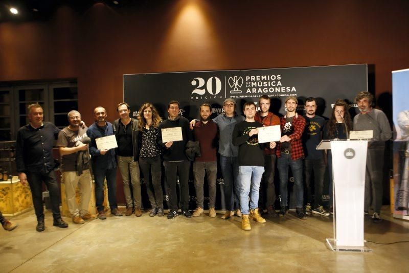 Nominados a los Premios de la Música Aragonesa