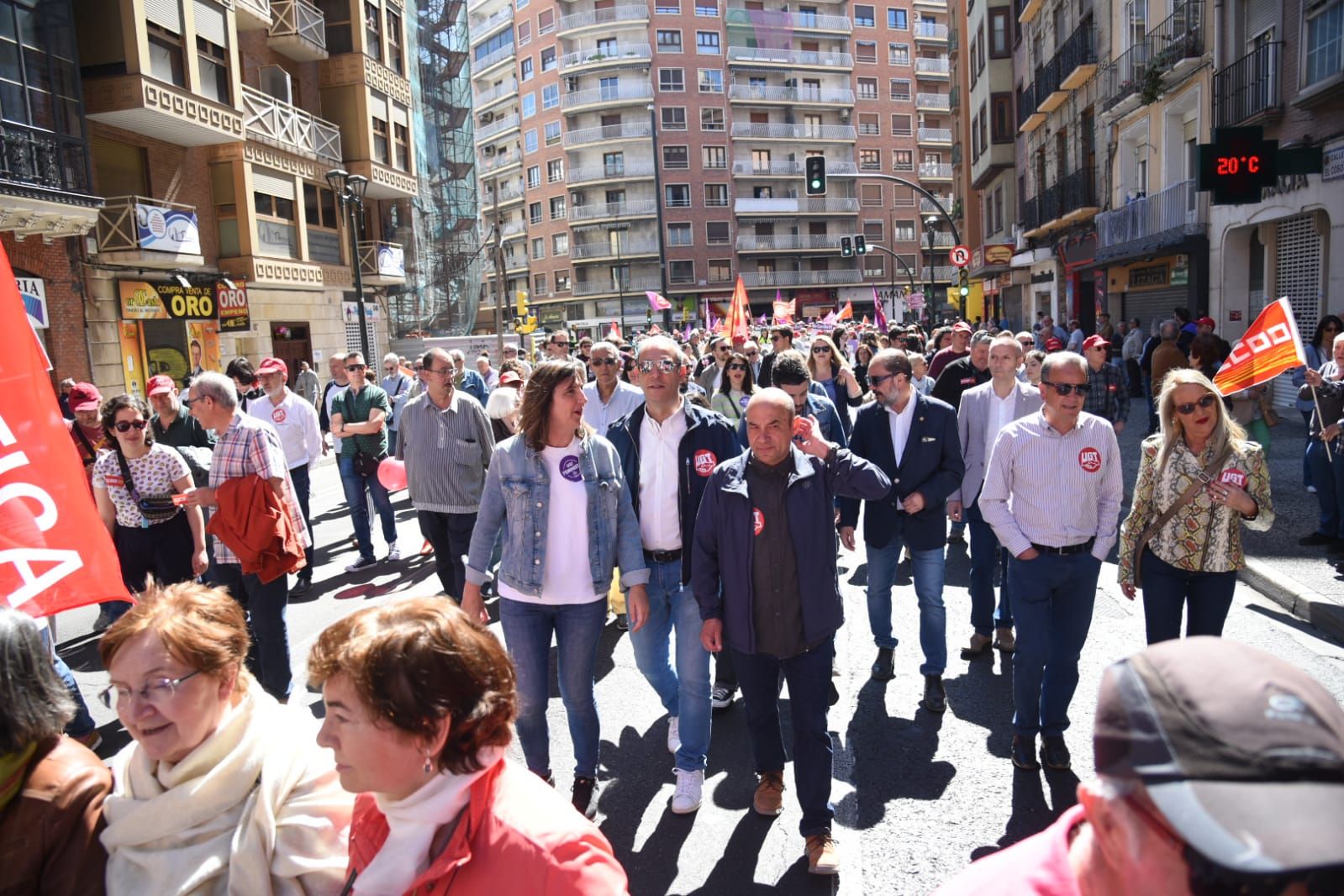 Zaragoza clama por las subidas salariales el 1 de mayo