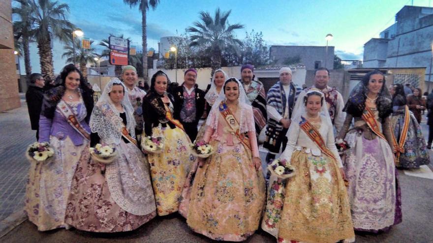 Las fallas de Alboraia en Turís.