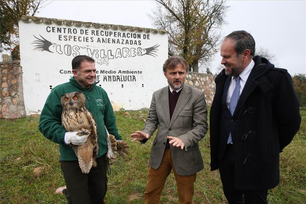 El consejero de Medio Ambiente visita Los Villares