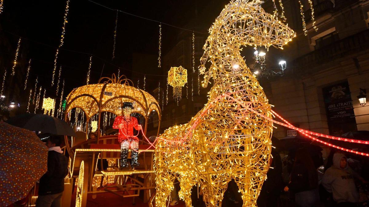 Carroza iluminada de Policarpo Sanz