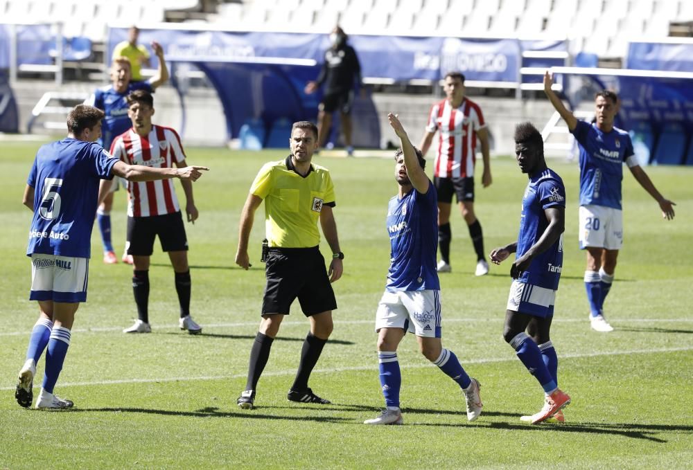 El partido amistoso entre el Real Oviedo y el Athletic Club, em imágenes