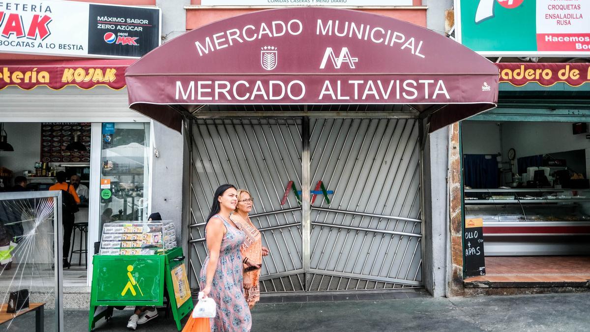 Situación del mercado de Altavista tras el incendio