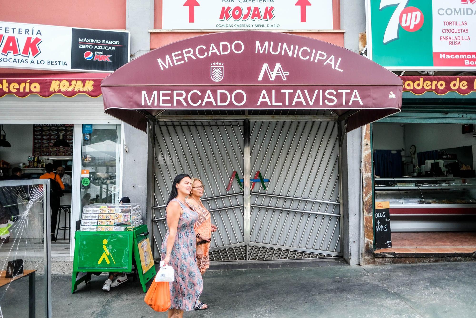 Situación del mercado de Altavista tras el incendio