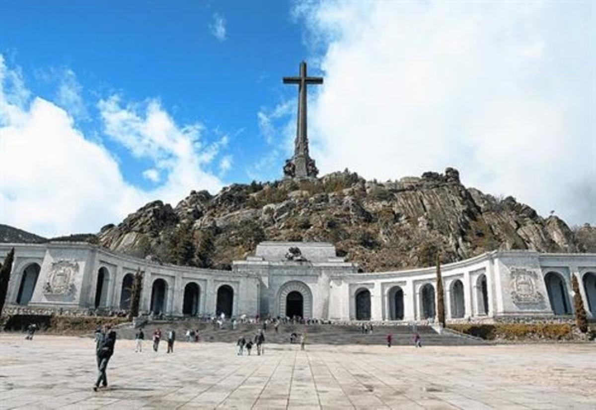 Imatge d’arxiu de l’entrada a la basílica del Valle de los Caídos. Imatge d’arxiu de l’entrada a la basílica del Valle de los Caídos.