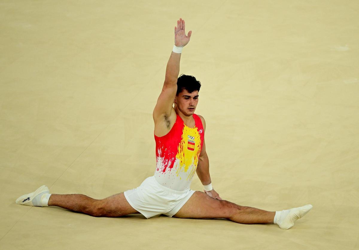 Nicolau Mir, durante su participación en los Juegos Olímpicos de París Nicolau Mir, durante su participación en los Juegos Olímpicos de París