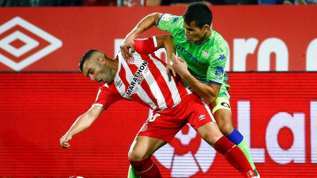 Frente al Betis el Girona perdió su segundo partido en casa