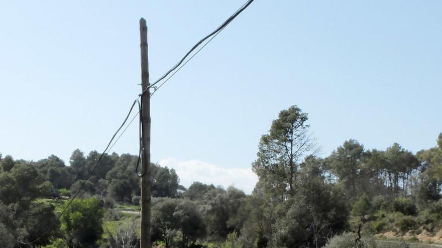 La línia de telefonia de Boadella afectada a l&#039;abril per un robatori de coure