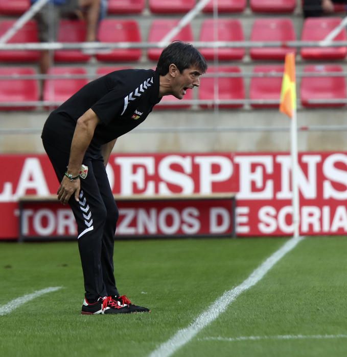 Los franjiverdes logran empatar en Soria ante el Numancia y acumulan cuatro partidos sin perder