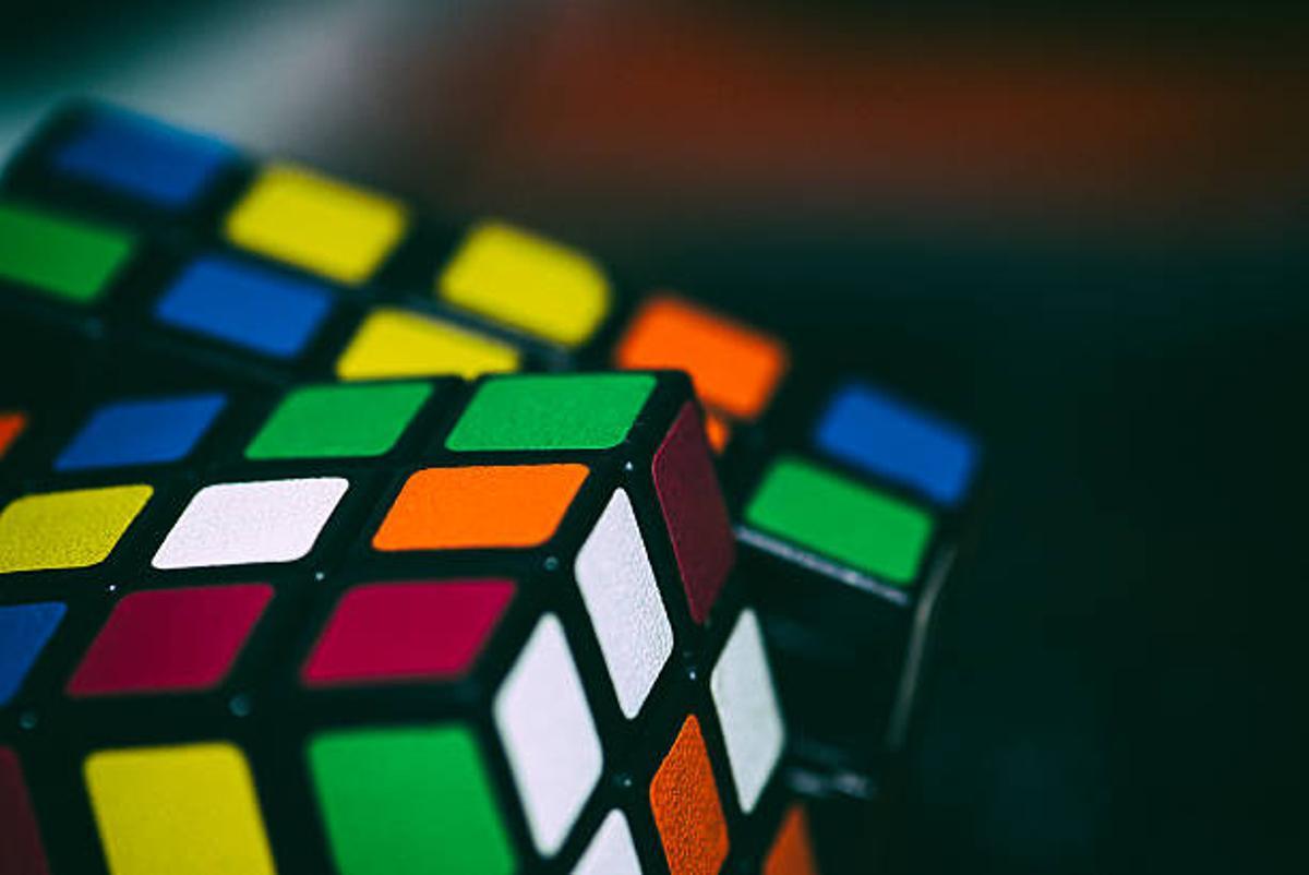 Imagen de archivo. Cubo de Rubik