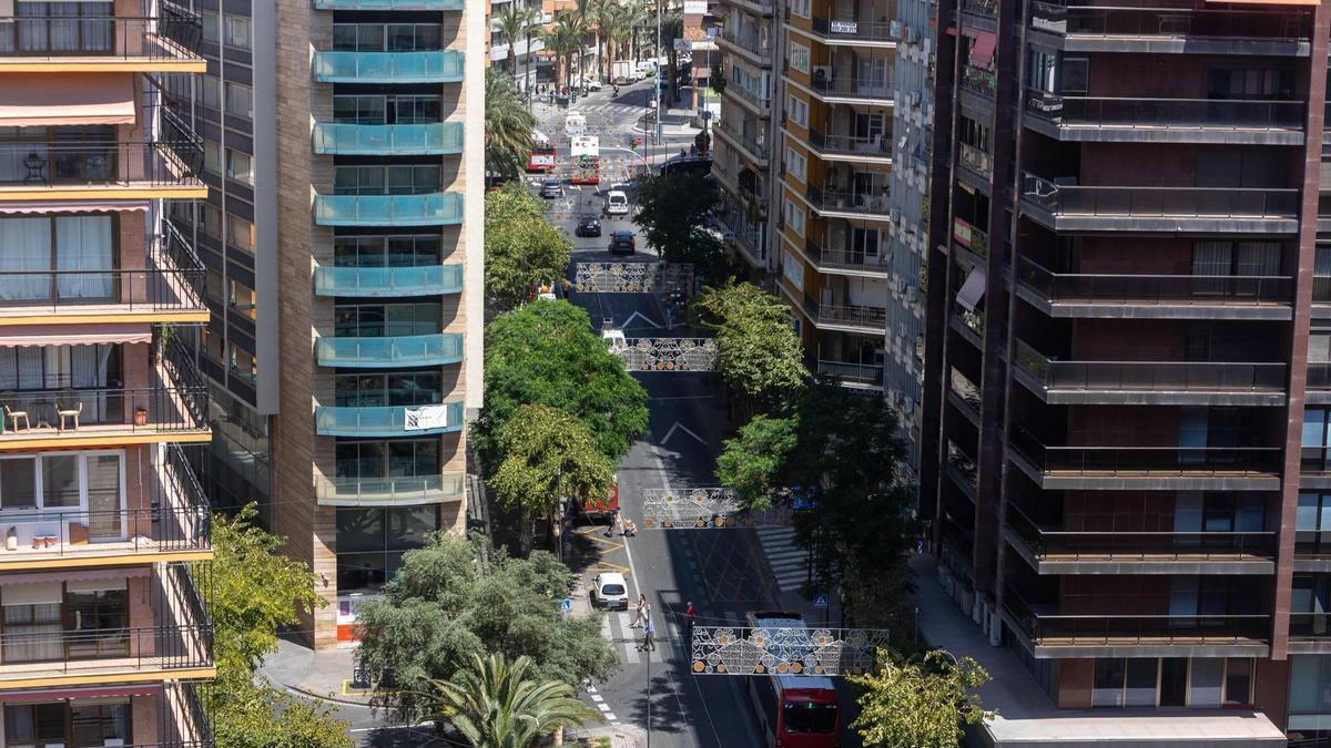 Panorámica de la ciudad de Alicante.