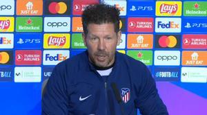 Simeone: El Borussia Dortmund es el equipo más intenso de la Champions, necesitamos al mejor Griezmann