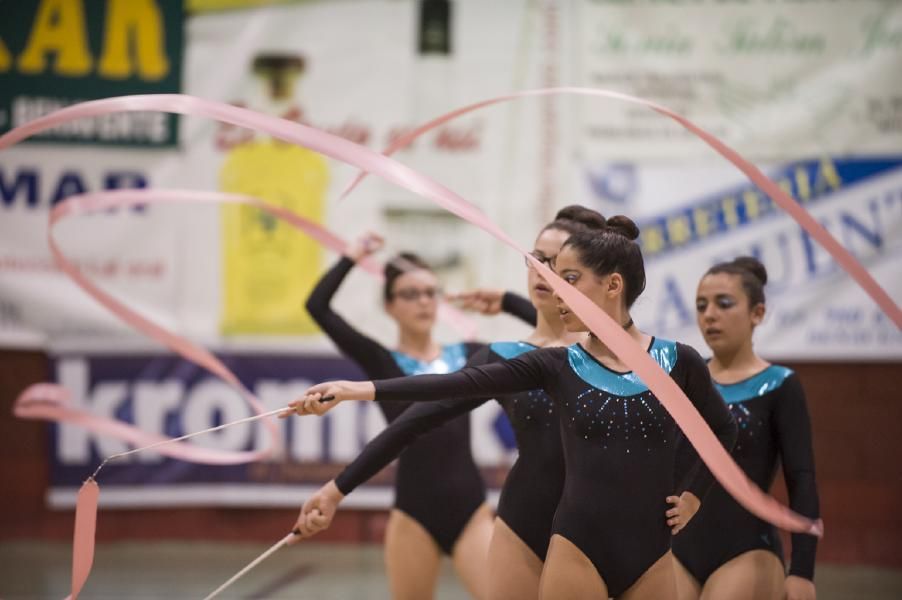 Exhibición de la Escuela de gimnasia rítmica