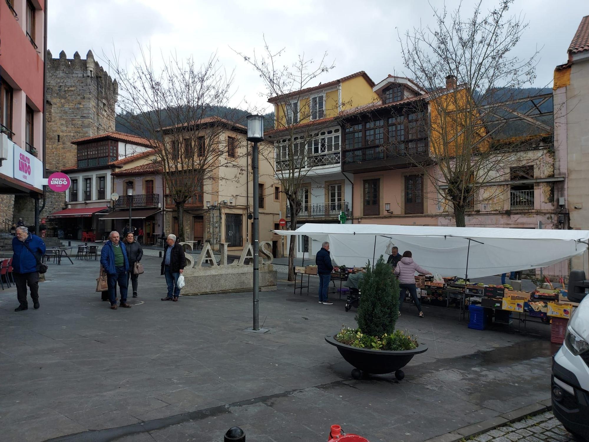 En imágenes: Así fue el martes de mercado, en una jornada floja de visitas
