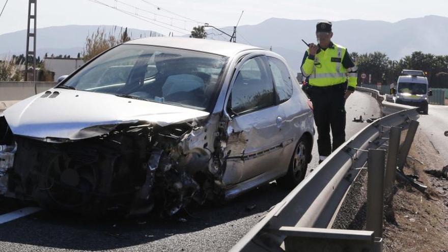 Accidente de tráfico en Cullera.