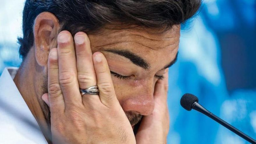 Las emocionantes lágrimas de Iborra al acordarse de su hija Alma