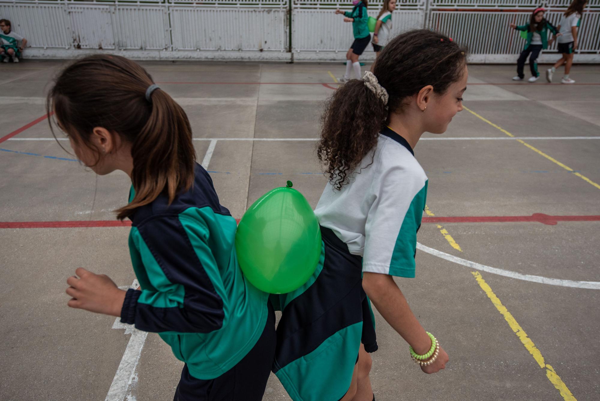 La reconquista del patio de recreo en los colegios de A Coruña