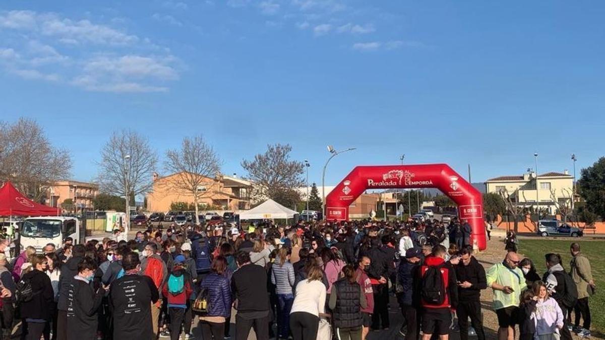 Una imatge de la Run4Cancer de l'any passat a Peralada