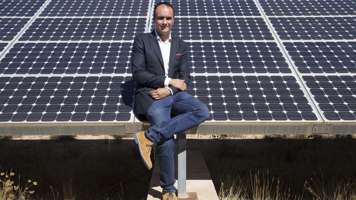 Marcos J. Lacruz, presidente de la patronal valenciana de renovables.