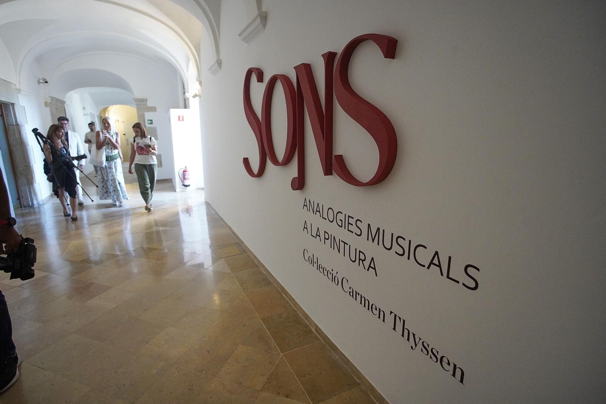 Sant Feliu de Guíxols Museu d'Història Espai Carmen Thyssen visita guiada a l'exposició Thyssen