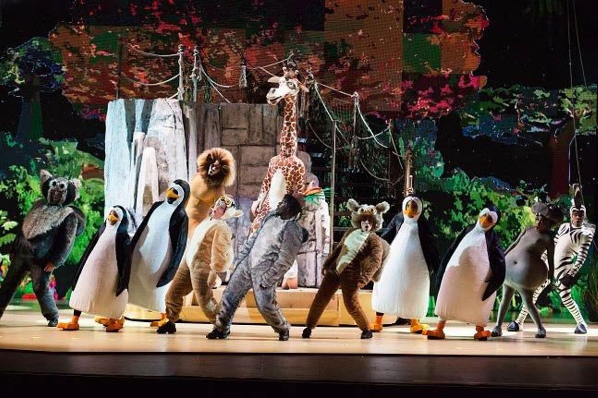 'Madagascar, el musical' llega a España