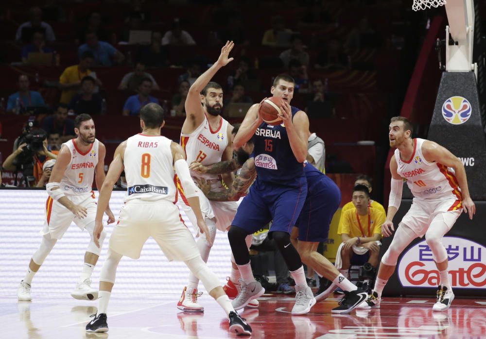 Mundial de baloncesto: España - Serbia