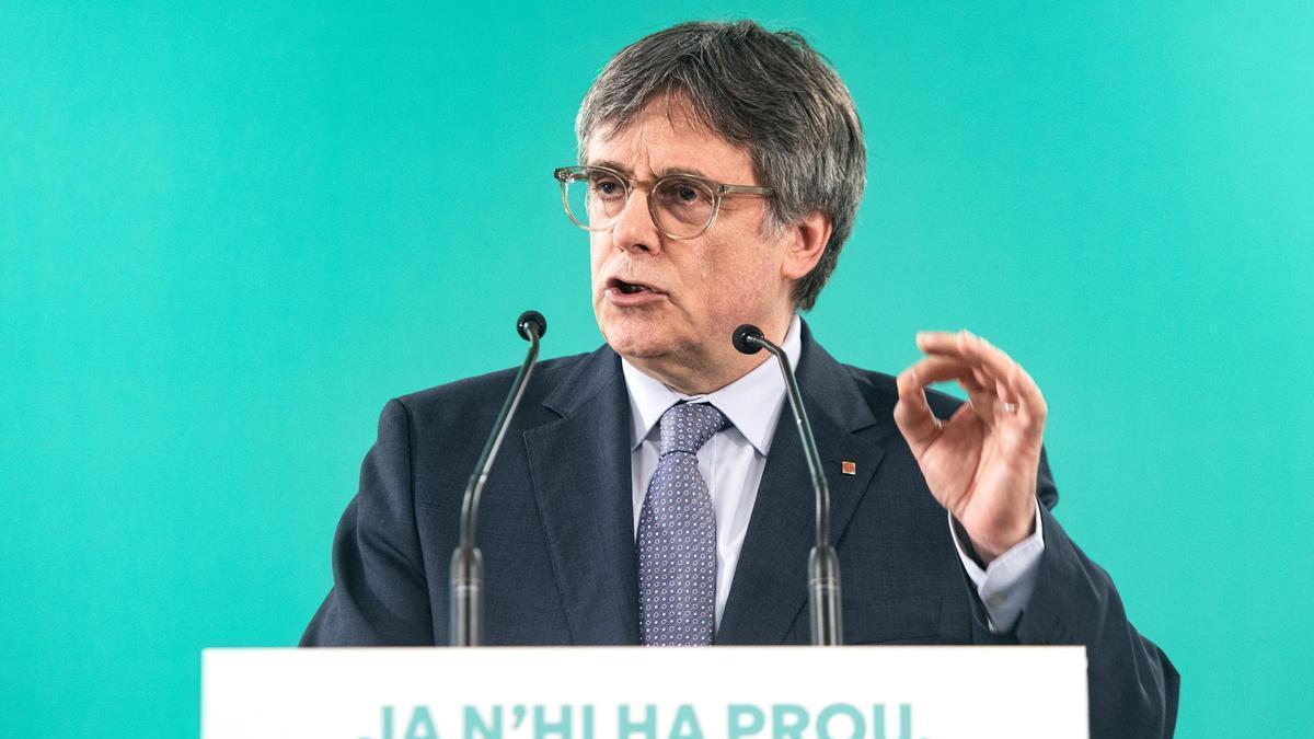 Archivo - El presidente de Junts per Catalunya, Carles Puigdemont