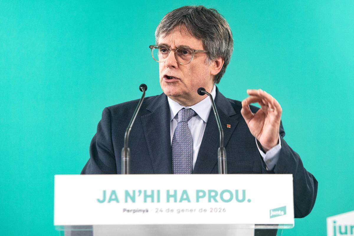 Archivo - El presidente de Junts per Catalunya, Carles Puigdemont